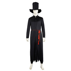 猎魔女团 K-POP男团cos服沙加恶魔男团黑色恶魔服打歌服表演服C服