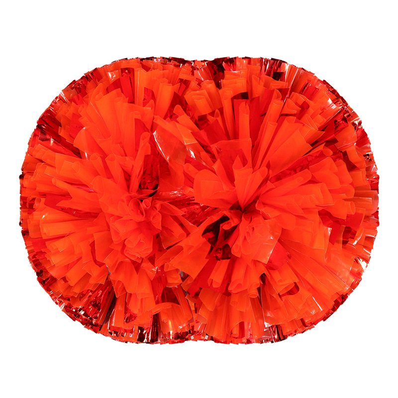 Porristas Bola de flores porristas mano flor mano sacudida flor danza rendimiento mano flor porristas flor bola de color rendimiento