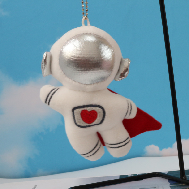 Espacio astronauta ins Internet celebridad Spaceman colgante llavero mini espacio Superman marioneta de los niños pequeño regalo