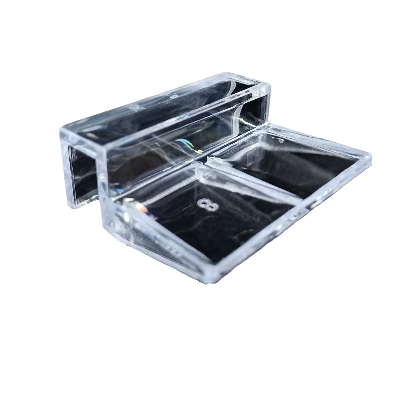 6-12mm soporte de la cubierta del tanque de peces soporte de acrílico plataforma soporte de acuario soporte de la cubierta del cilindro de peces de vidrio en stock