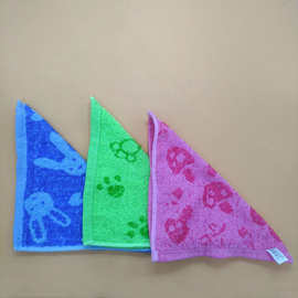 小方巾正方形幼儿园擦手巾儿童老人棉布手帕洗脸巾柔软口水巾批发