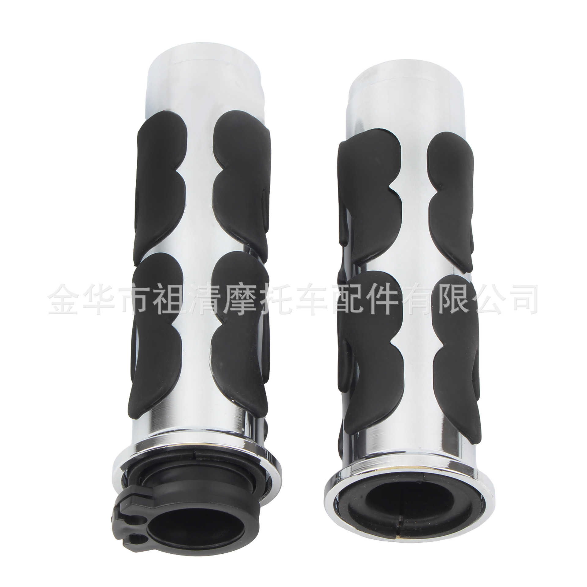 Motorcycle Handle Cover Modified Harley Retro Cross Riding Handle Cover 25mm Universal Handle Glue Zinc Alloy Grip