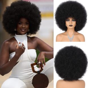 35�N�ɫ�F؛��l����Ůʿ�ٰl�^�� ����С����ը�^Afro Wig