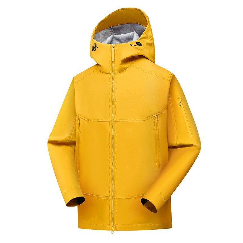 Men's travel windproof waterproof sports jacket for beloved with hood