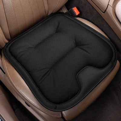 Four Seasons Pad – seat cushion Nappa leather four seasons - front-seat-cushionsingle-piece-noble-black-unlabeled-clean-version