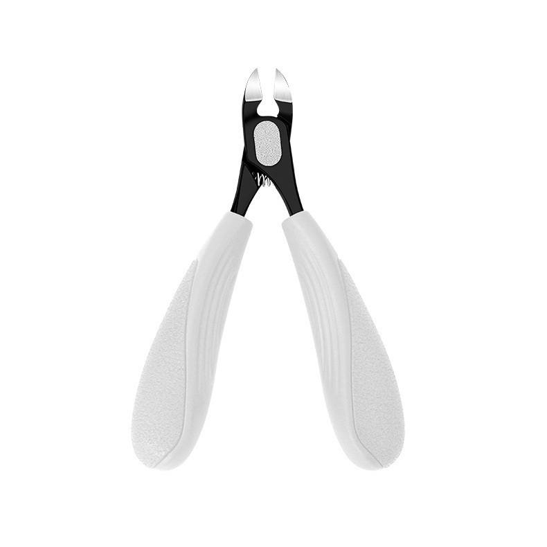 Tip de cuchillo de uñas inclinado, ranura de uñas alargada, pedicura única, pinza de cuchillo de uñas, tijeras de piel muerta de uñas inflamatorias