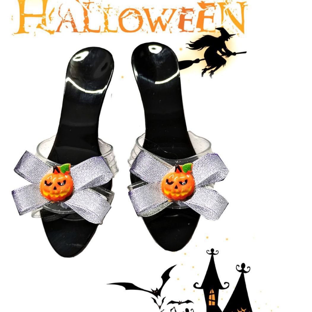 Halloween transfronterizo disfraz de juguetes fiesta de baile casera calabaza niños hadas varitas joyas de corona de chicas