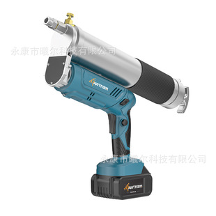 The new electric grease gun lithium battery digging machine dedicated 24v high pressure oil filling automatic manual caterpillar artifact