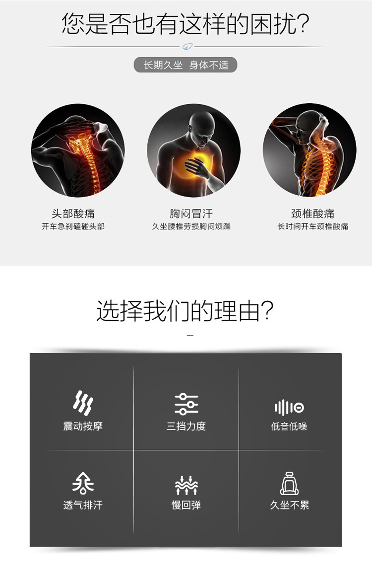 Source Factory Obm Car Headrest, Neck Pillow, Cushion, Car Seat, Lumbar Support, Neck Pillow, Car Sleeping Artifact