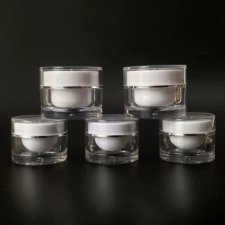 厂家热销10g15g20g30g日晚霜瓶护肤品祛痘祛斑膏霜盒 保湿面霜瓶