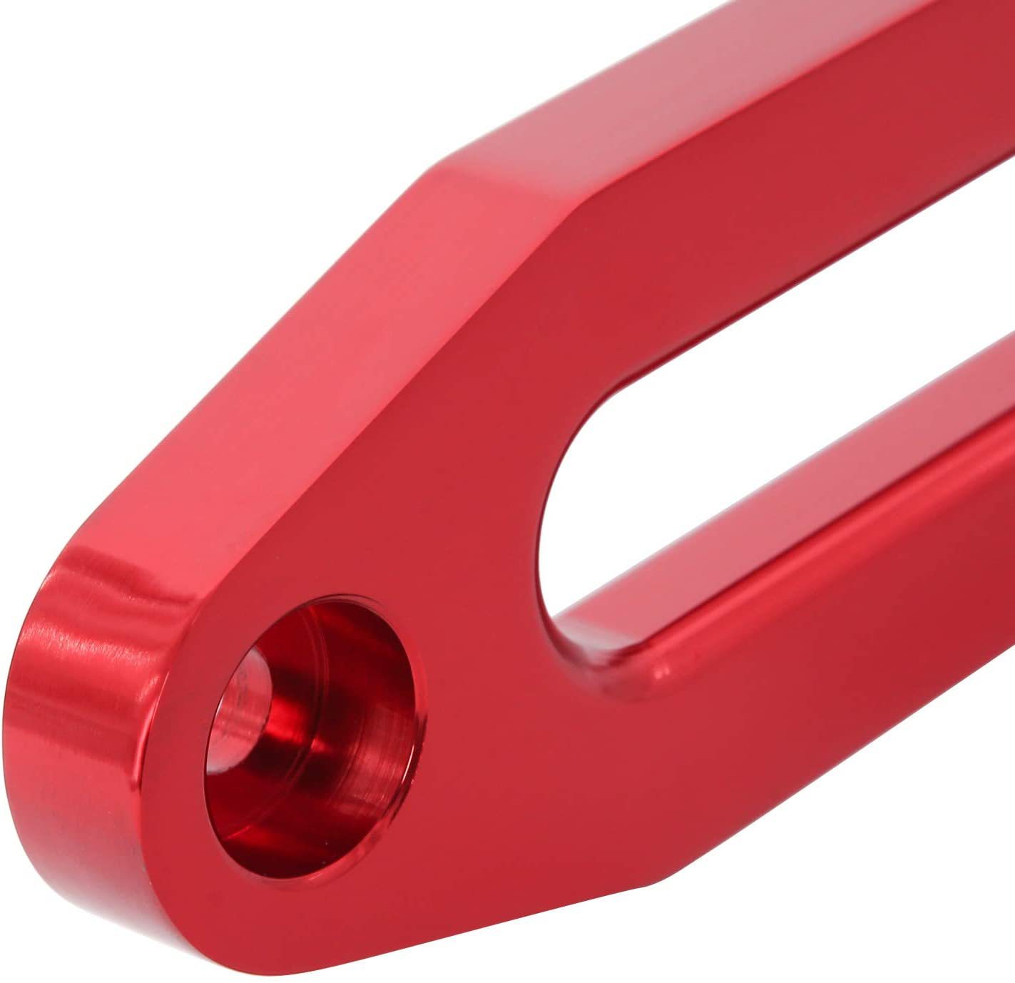 Off-Road Vehicle Winch Aluminum Guide, Rope Holder, Rope Stopper Accessories, Rope Guide, Nylon Rope Winch Rope Outlet