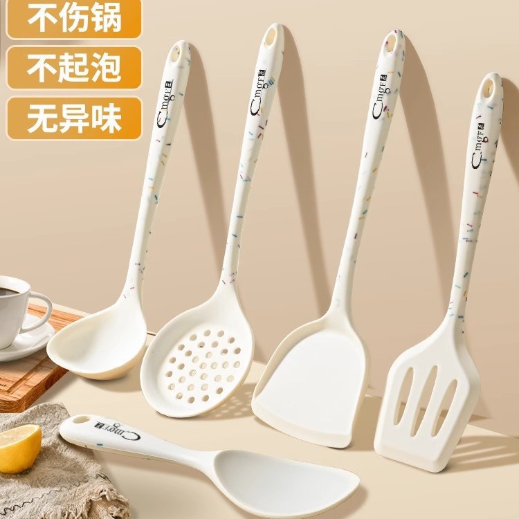 Cuchilla de cocina antiadherente cuchilla de cocina para utensilios de cocina domésticos resistente a altas temperaturas cuchilla de cocina de grado alimenticio