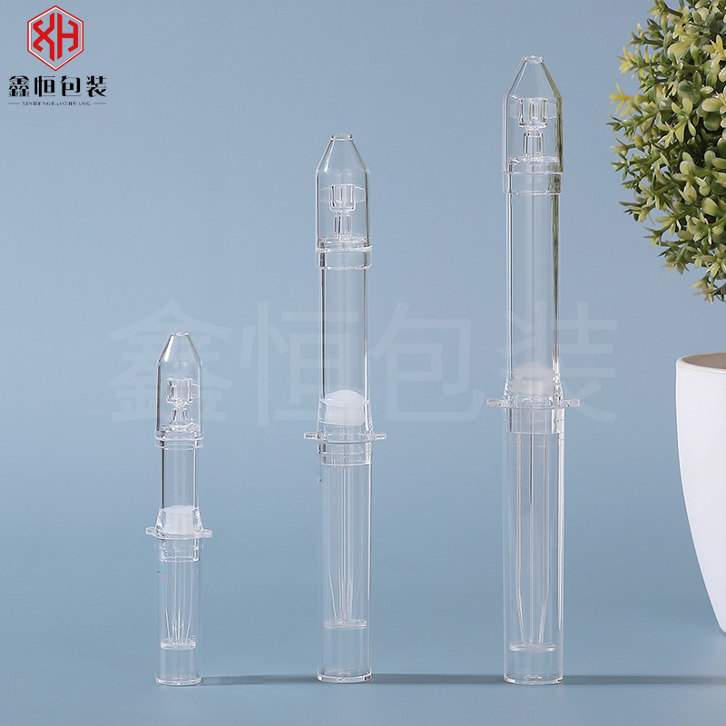现货火箭筒水光针1ml3ml5ml8ml后推涂抹式针管瓶精华液眼霜分装瓶|undefined