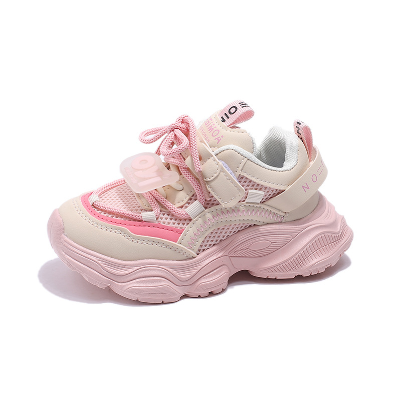 Zapatos para niños, nuevos modelos de primavera y otoño, zapatos deportivos para niños al por mayor, zapatos de malla transpirable para niños, zapatos para correr al aire libre, zapatos de papá para niñas, zapatos de moda