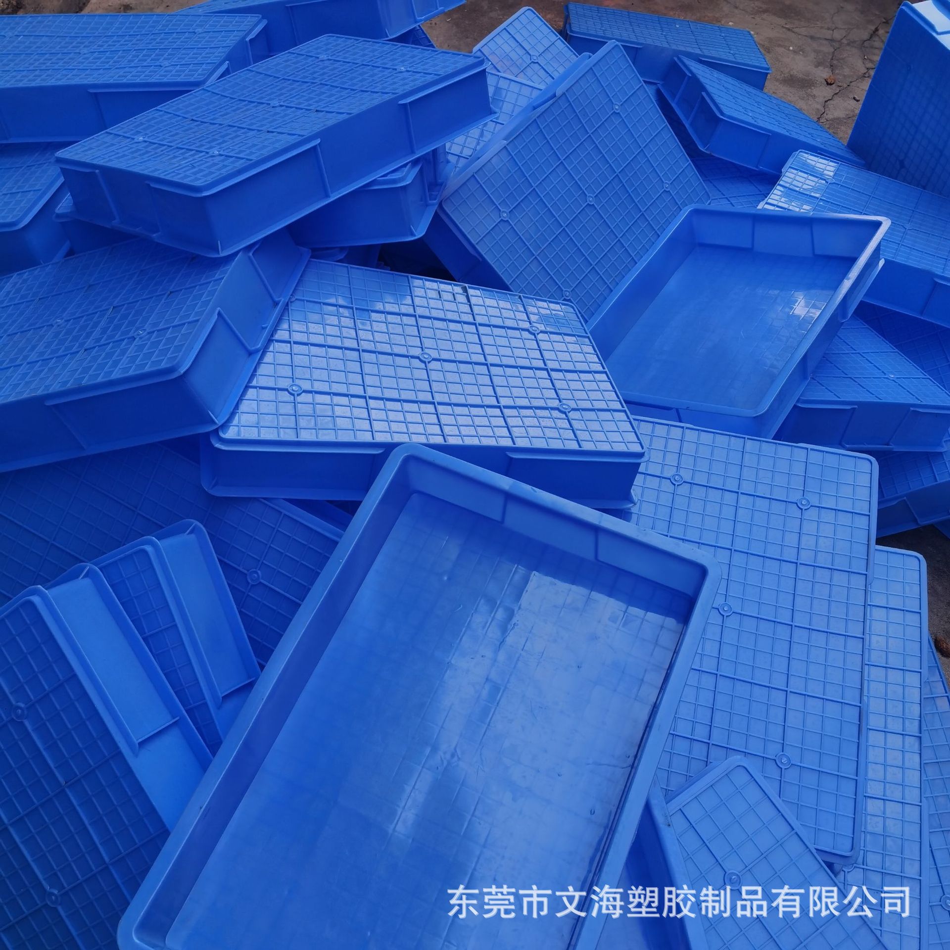 加厚塑料方盘周转箱长方形大号食品中转盒多款现货直供可印字烫金