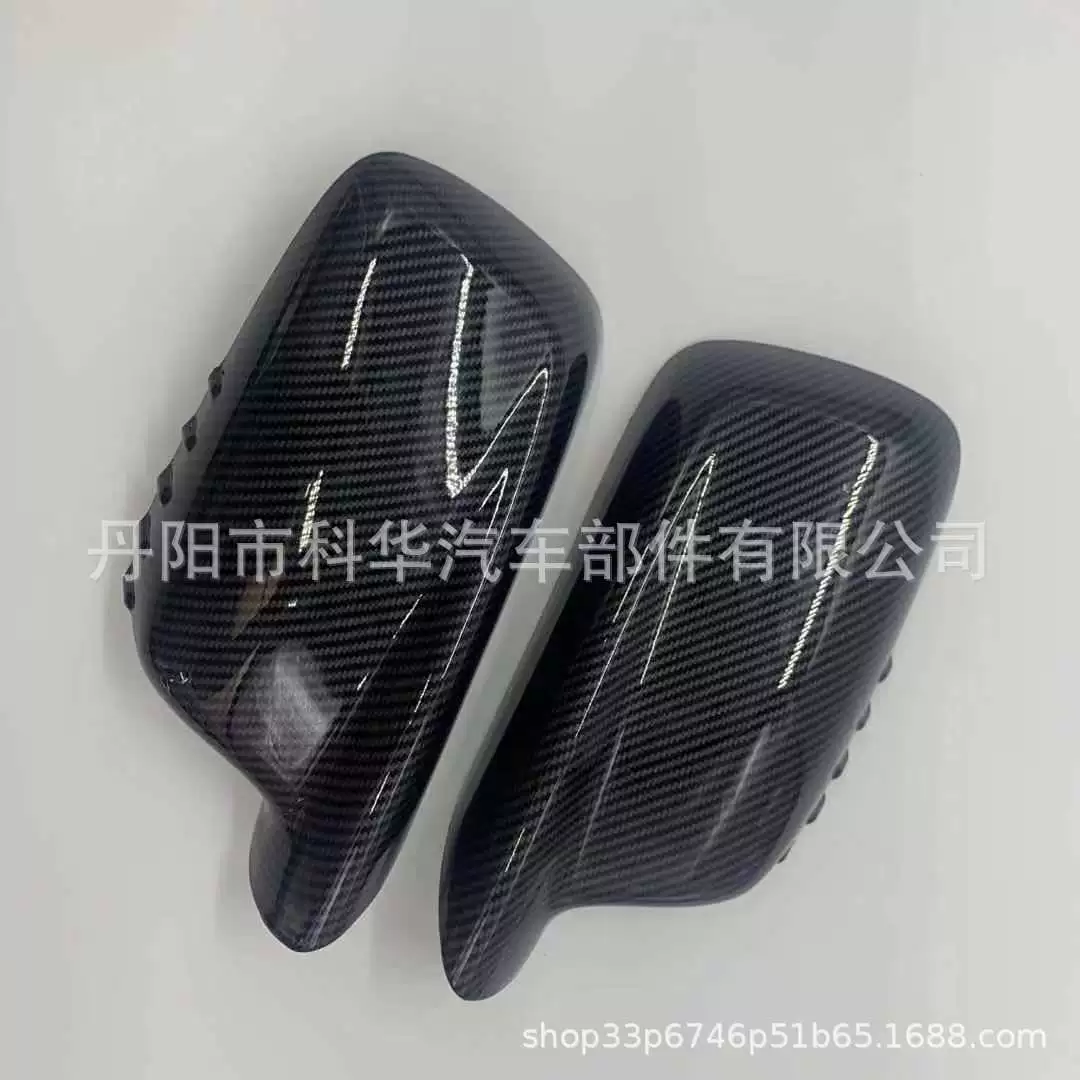 Подходит для BMW 3 Series E46E65E66 E67 01-08 Карбоновая ткань карбоновый рисунок водный перенос заднее зеркало задний вид