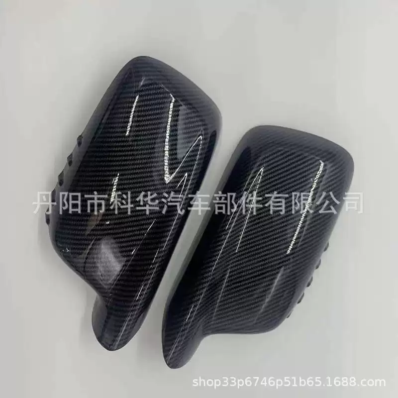 Подходит для BMW 3 Series E46E65E66 E67 01-08 Карбоновая ткань карбоновый рисунок водный перенос заднее зеркало задний вид
