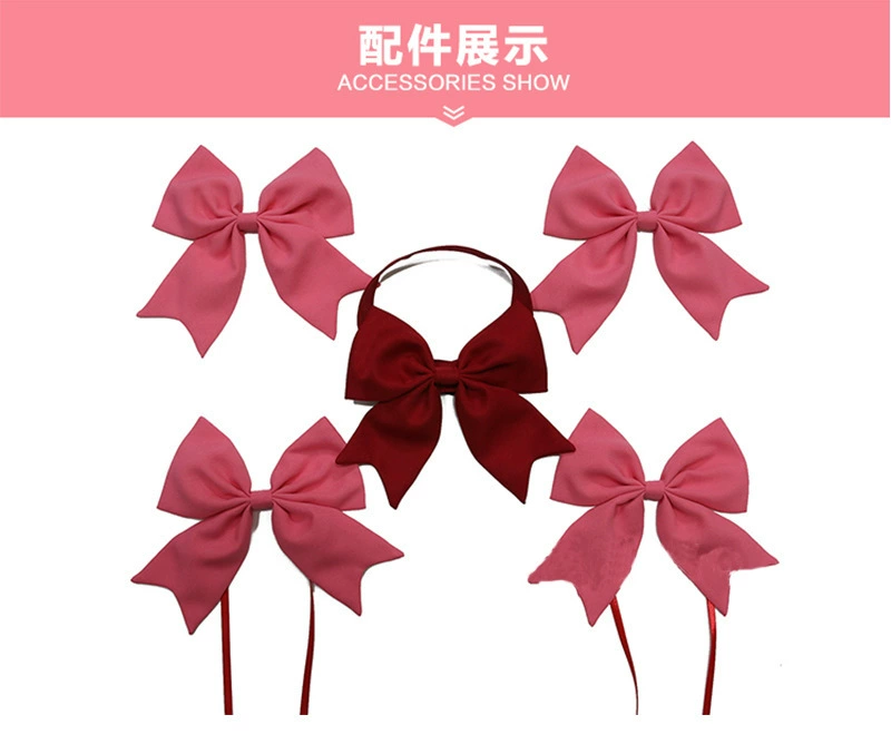 Магическая девочка Xiaoyuan COS костюм Xiaomei Fan косплей сервер черный длинный прямой бой сервис C сервис оптом