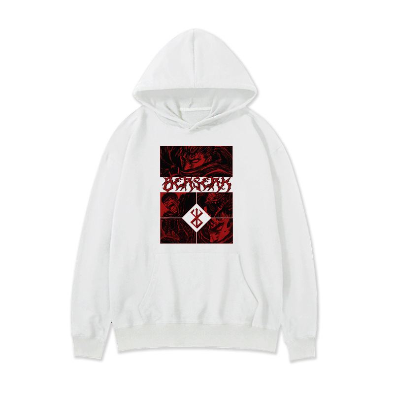 Swordwind Legend Anime Periférico Suéter con capucha Marca Warrior Segunda dimensión Sudadera con capucha suelta casual europea y americana