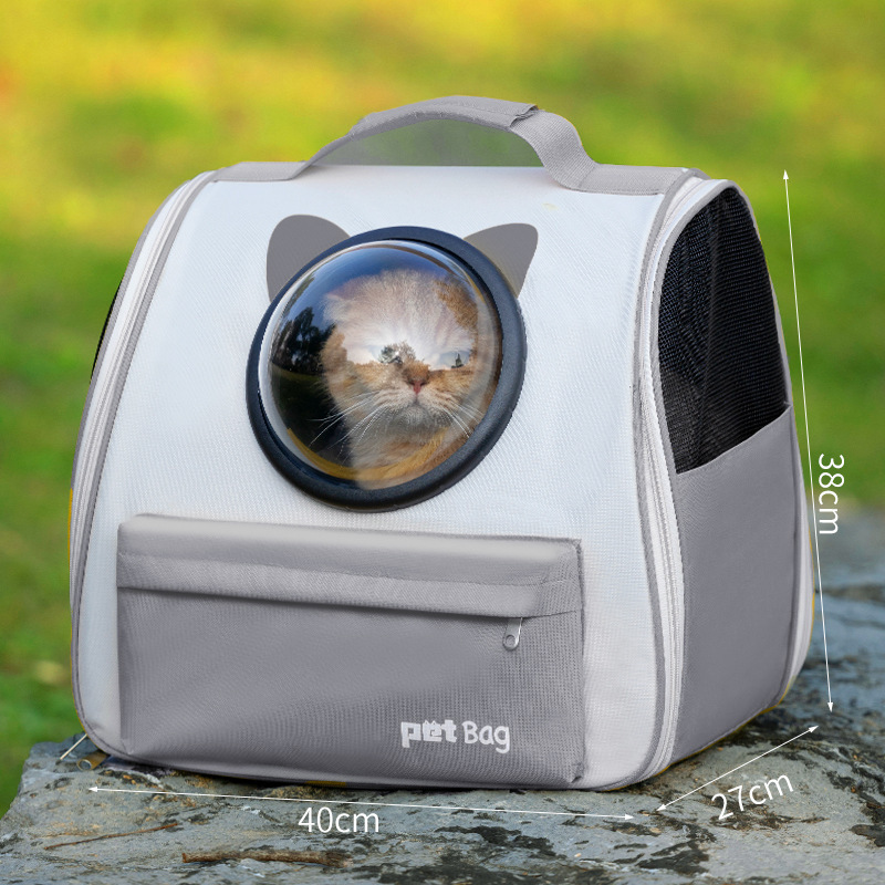 猫包外出便携宠物背包太空舱猫咪外出大容量狗书包双肩猫包猫背包|undefined