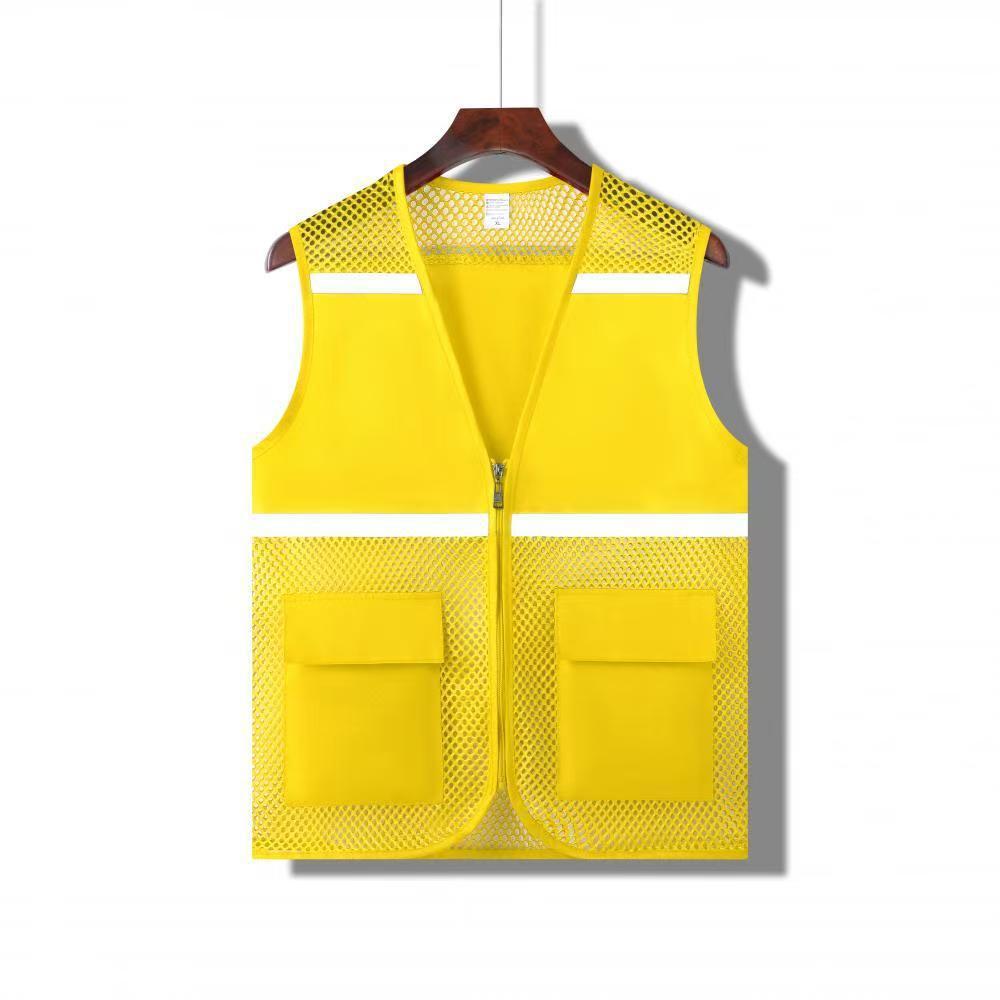 Red de pesca para campamento de verano, chaleco transpirable, camisa publicitaria, actividades para niños, chaleco reflectante voluntario, logotipo impreso personalizado