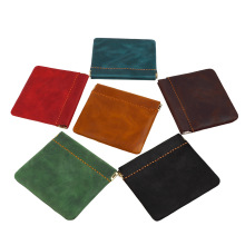 淘宝新品疯马皮收纳小包便捷携带迷你化妆包真皮汽车钥匙包零钱包