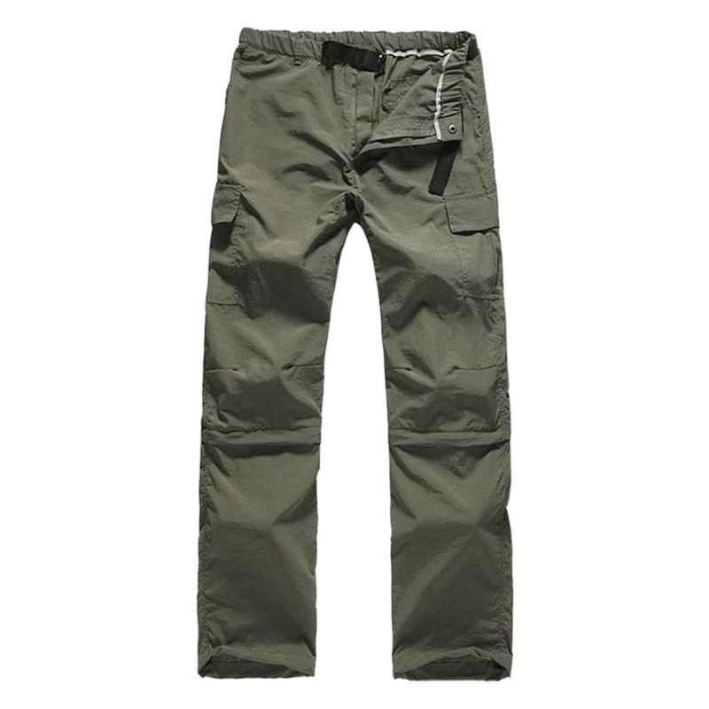 Оптовая верхняя одежда мужские быстросохнущие брюки съемные из двух частей солнцезащитный крем быстросохнущие укороченные шорты могут быть вышиты стандартными