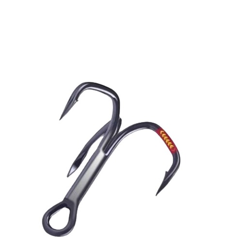 Fish Hook Lure Strong Three-Book Hook 3x Thicker Lure Hooks 4#6#8#10# Freshwater Saltwater Black