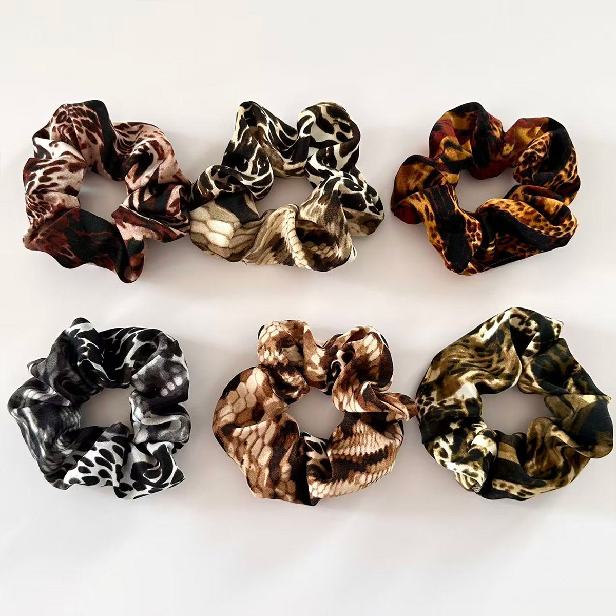 11g Weight Hair Tie Hair Accessories Type 1 Piece Quantity Cloth Material Snakeskin Pattern Women's Gender Retro Style Vintage Snakeskin Large Elastic Hairband Women's Fabric Hair Accessories Hairband Hair Rope 5