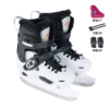Sliding art 018 black and white ball knife (pack + knife cover + knee pad)
