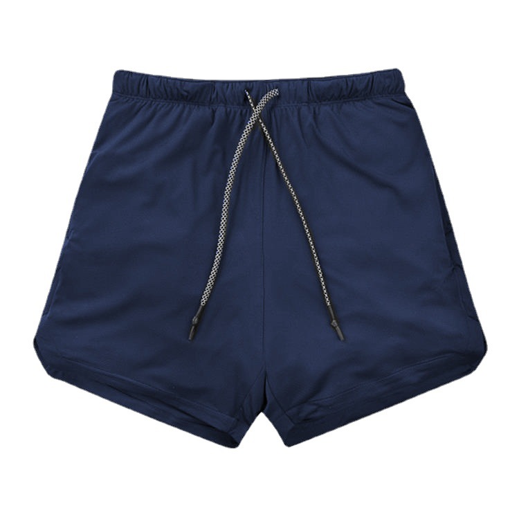 Shopee Fitness Muscle Split Shorts Outdoor Sports Beach Pants Men's Running Mesh Breathable_vogarts.com