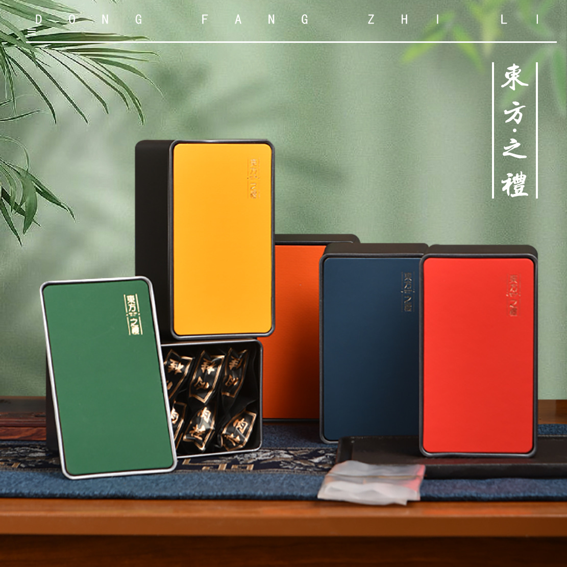 批发茶叶包装盒铁盒125g茶叶罐密封罐马口铁罐红茶岩茶绿茶茶叶盒