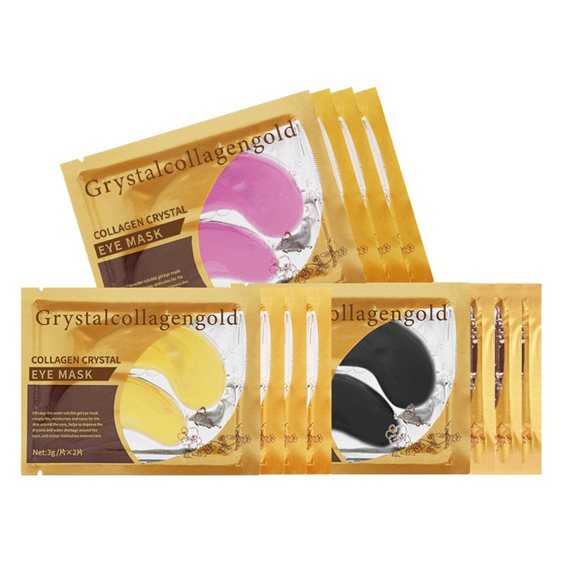 Cross-Border Eyes Mask Eye Care 24K Gold Eye Mask Hydrating and Moisturizing Collagen Eye Patch Anti-Wrinkle Eye Patch