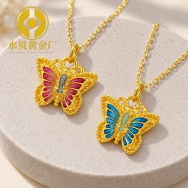 金属工艺品;黄金项饰;黄金手饰