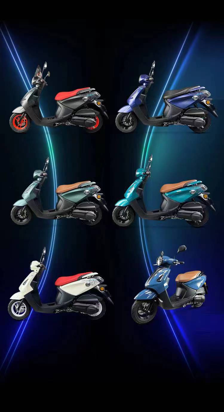 Sample Brand 150Ccjog Motorcycle Manufacturer Wholesale Cross-Border Exclusive Supply of New Qiaoge Scooter Motorcycle with Two Wheels
