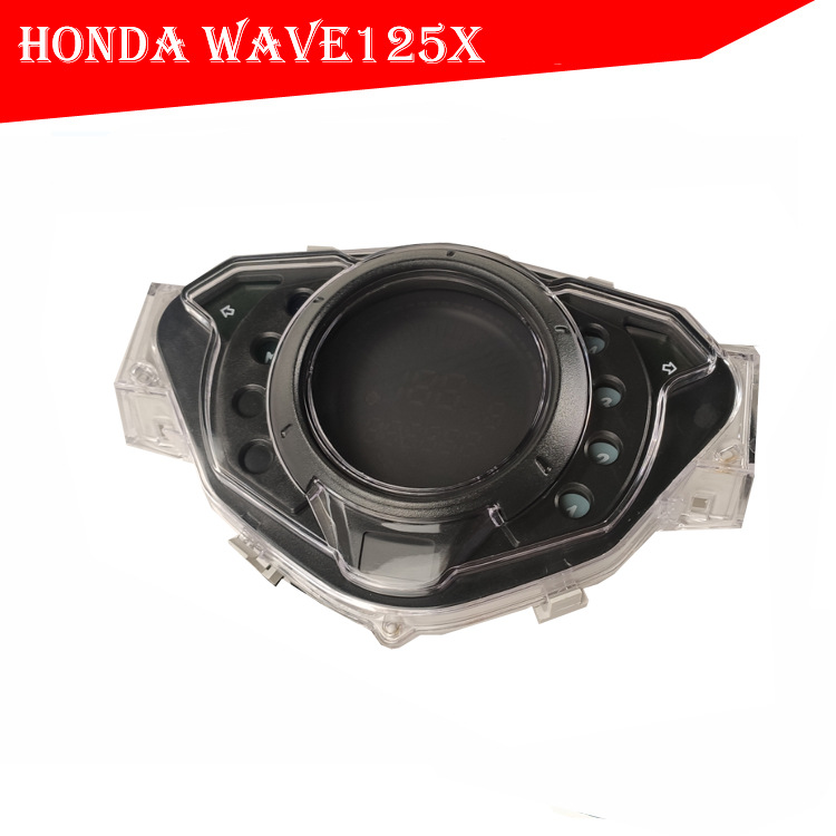 Suitable for Wh100-2/2A Fengchi Wave125X Digital Instrument Assembly Modified with Speed Virtual Pointer
