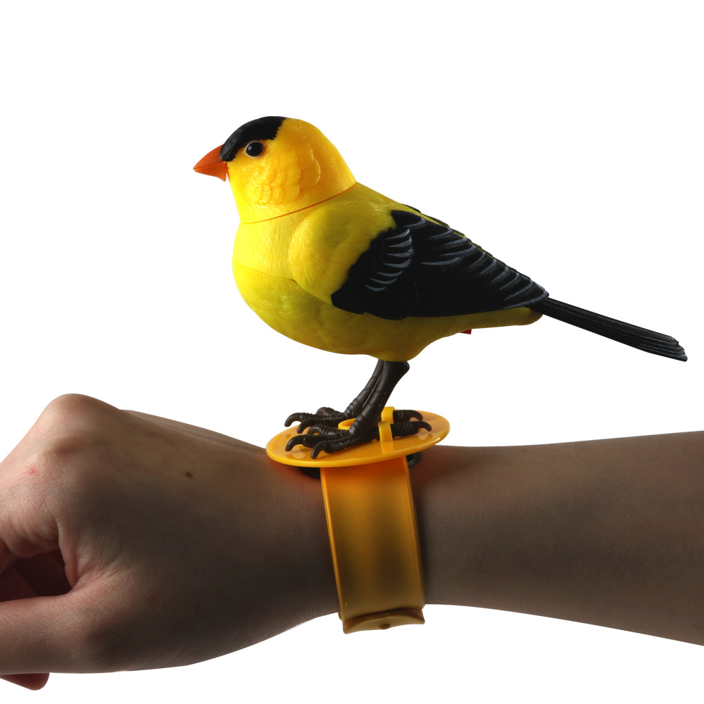 Pájaro Eléctrico de Juguete con Control de Voz 522 de Plástico para Niños