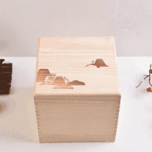 创意首饰木质包装盒家居手镯首饰木质收纳盒香樟木徽章盒木盒