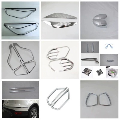 Şüşə kənarı xromları/moldingləri, 17 Ford Kuga Car Window Exterior