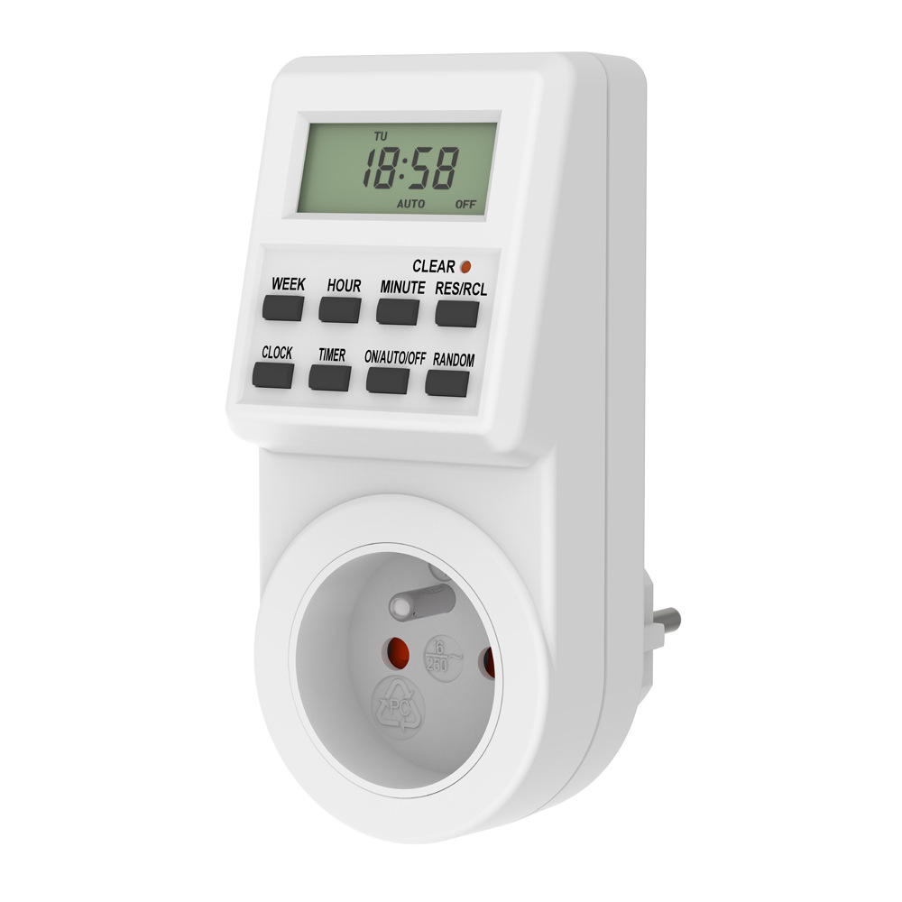 法规 一周  电子 定时 插座 电子定时器 厨房定时器定时开关插座