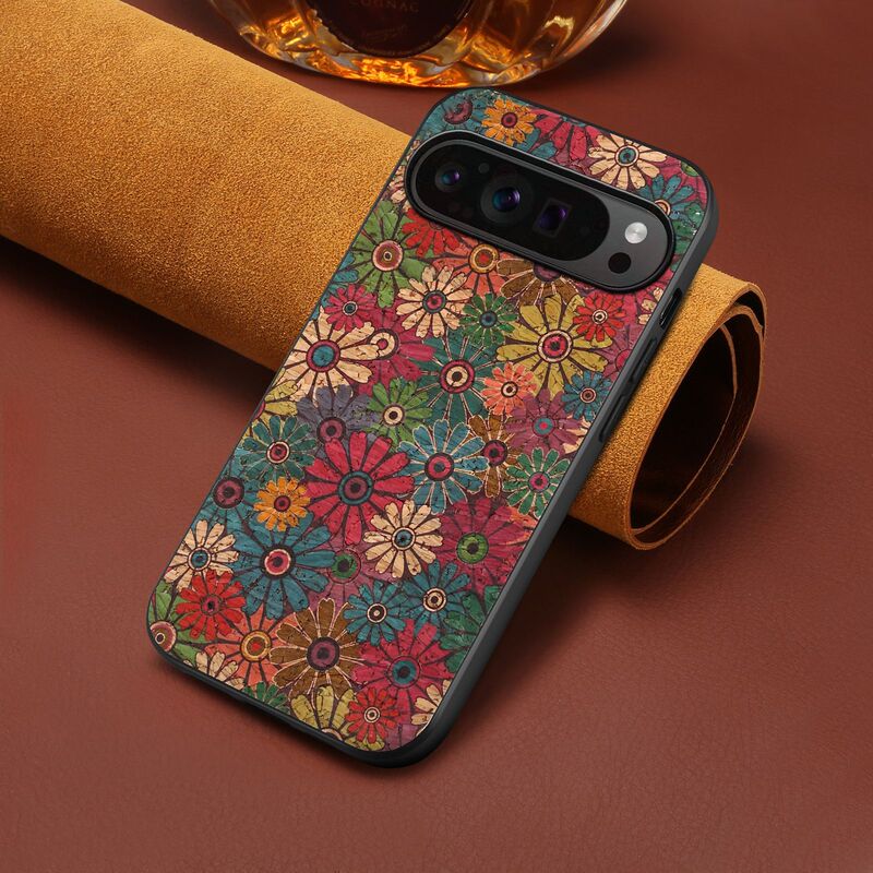 Denior Is Suitable for Google 11Pro Mobile Phone Case, Google Pixel10 Flower Language Protective Cover, 9Pro Printed Anti-Fall Cover