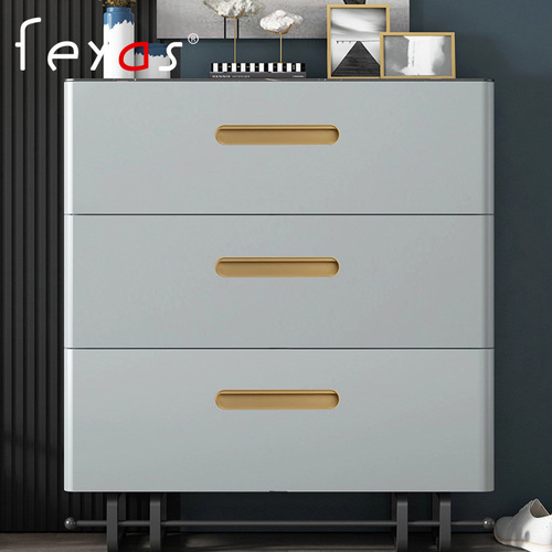 Minimalist wardrobe built-in handle black hidden built-in slotted cabinet drawer cabinet door hidden handle invisible