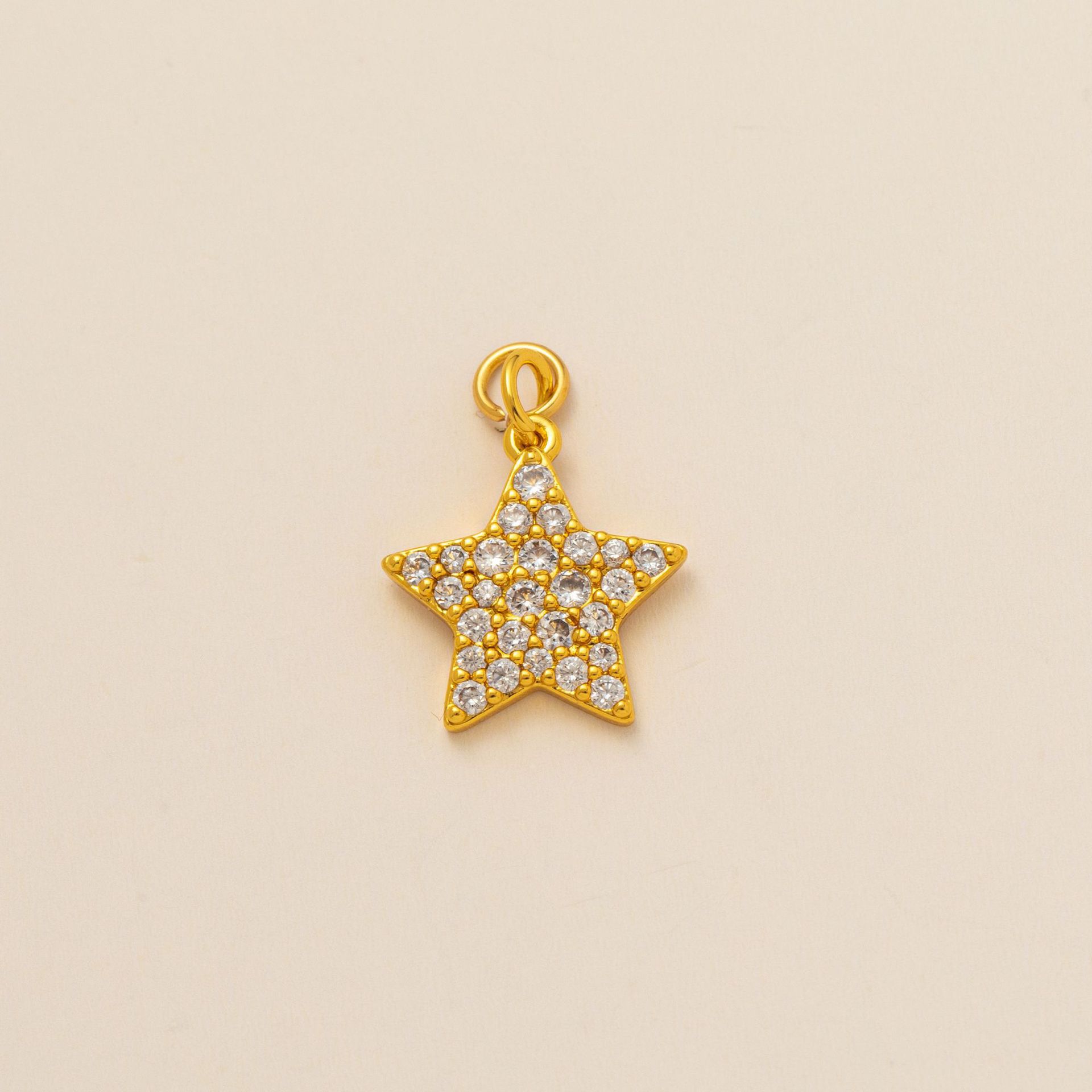 Classic Style Style 1 Piece Copper Cross Sun Moon Polished Pendant DIY Jewelry Accessories