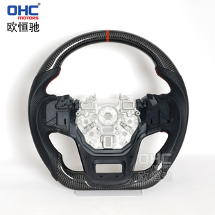 Cross-Border Hot Sale Suitable for 2021-2024 Ford Bronco Carbon Fiber Steering Wheel Modified Off-Road