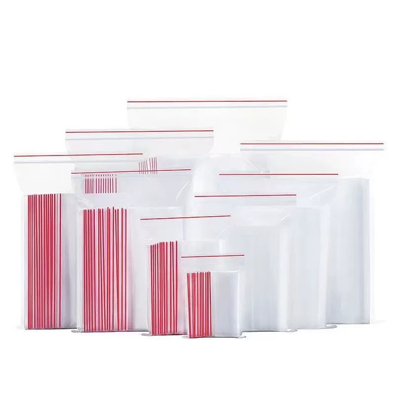 透明加厚pe自封袋 文具服装 密封包装袋 食品拉链自封骨袋 礼品袋