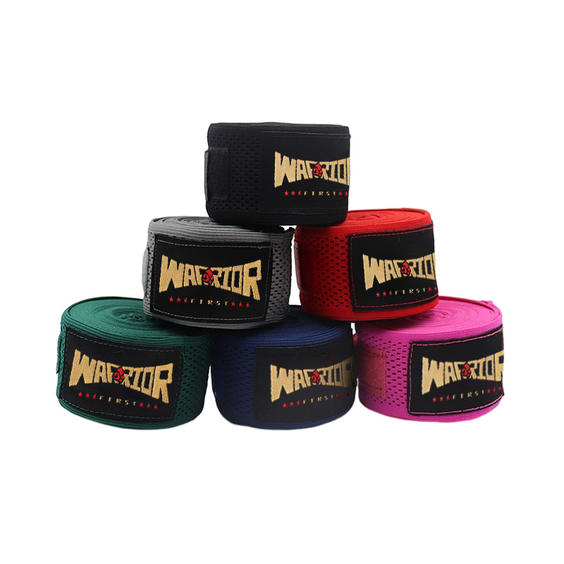 WF Multicolor High Elastic Mesh Breathable Elastic Boxing Band Tie Hand Strap Muay Thai Bandage Wholesale for Hair