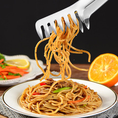 Stainless steel food tongs buffet food tongs hotel bread tongs barbecue tongs steak tongs barbecue tongs pasta tongs