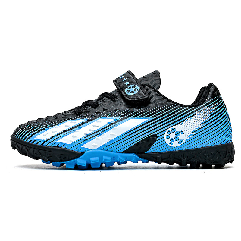 Nuevos zapatos transfronterizos de fútbol transpirables para niños zapatos de entrenamiento de césped interior zapatos de fútbol antideslizantes zapatos de fútbol