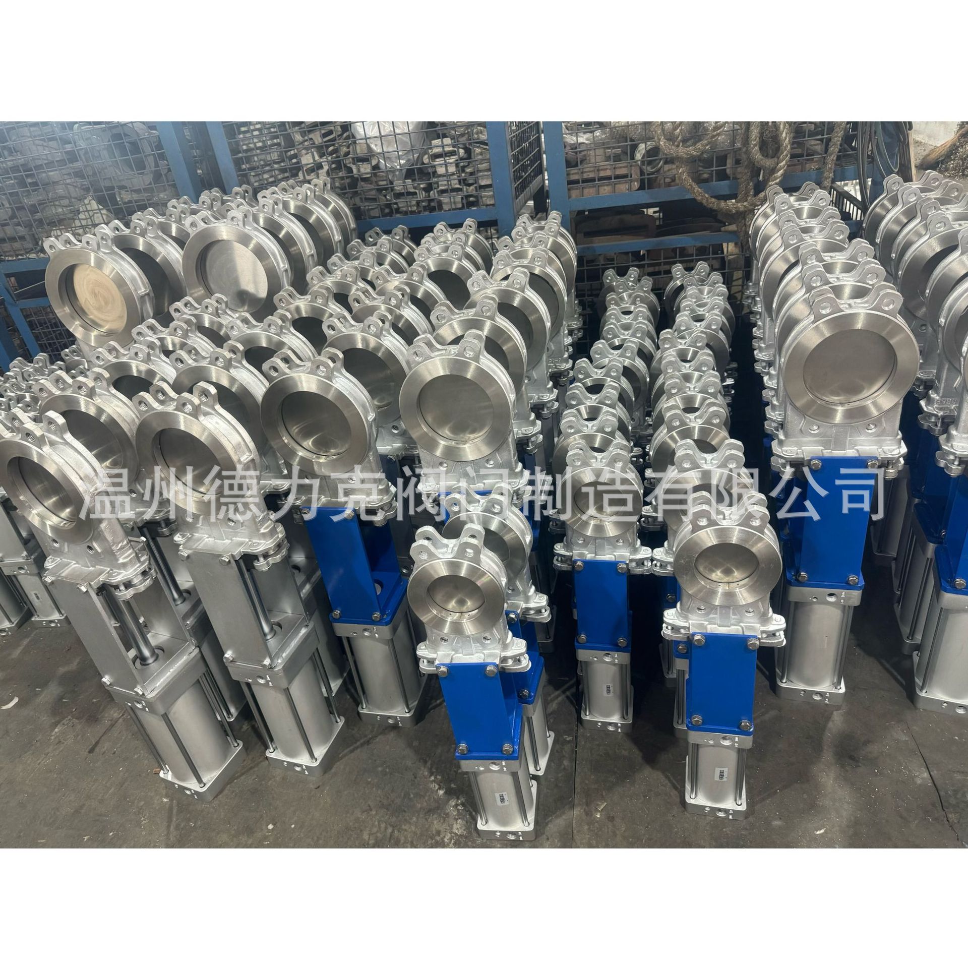 德力克刀闸阀 气动插板阀  圆形闸阀 双法兰式刀闸阀 污水专用阀