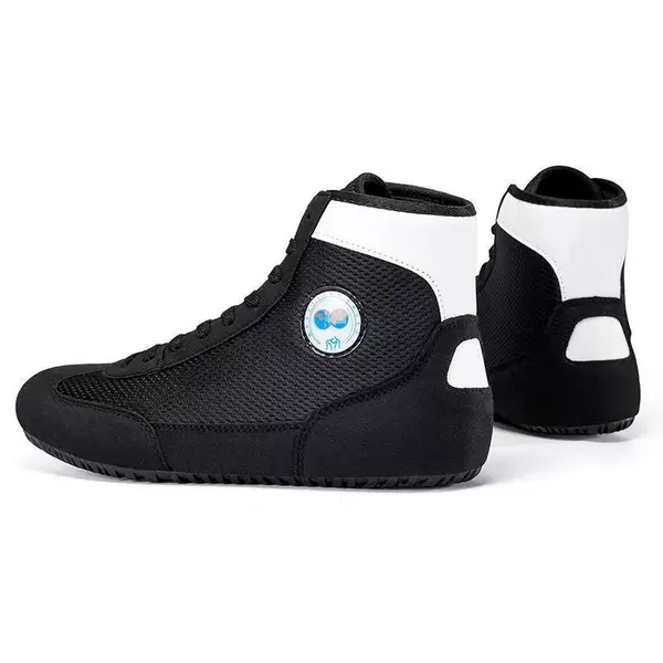 Children's Boxing Shoes for Men and Women, Indoor Training, Wrestling, Non-Slip Fighting, Professional Children's Mid-High Tops